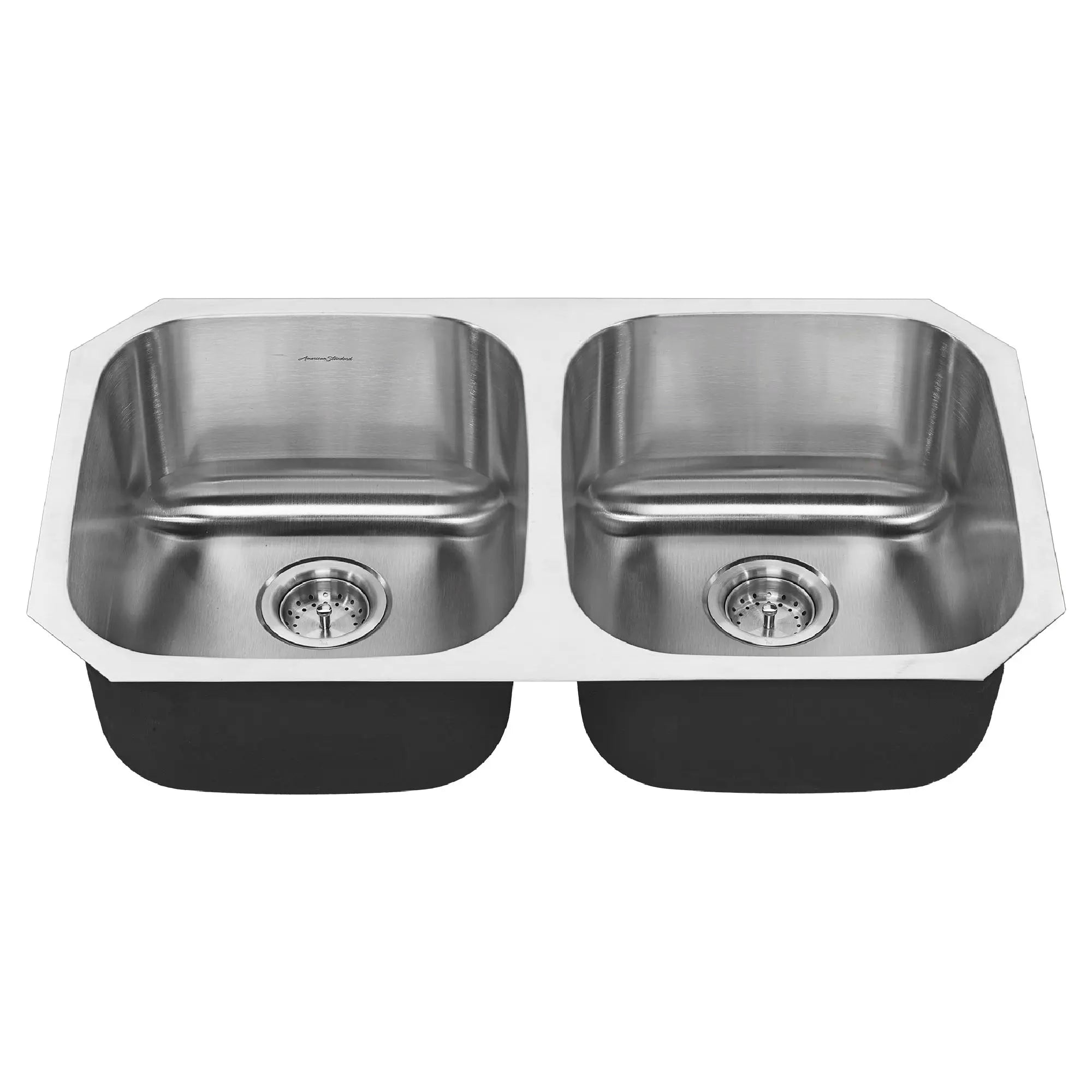 Portsmouth® 32 x 18-Inch Stainless Steel Undermount Double-Bowl Kitchen Sink // STAINLESS STEEL // 47842_18DB9311800S075_0_CDNwebp.webp