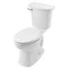 [204AA104.020] Edgemere® Two-Piece 1.28 gpf/4.8 Lpf Chair-Height Elongated Toilet Less Seat - White