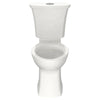 [204AA200.020] Edgemere® Two-Piece Dual Flush 1.6 gpf/6.0 Lpf and 1.1 gpf/4.2 Lpf Chair-Height Elongated Toilet Less Seat - White