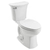 [204AB104.020] Edgemere® Two-Piece 1.28 gpf/4.8 Lpf Chair Height Elongated 10-Inch Rough Toilet Less Seat - White