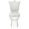 [204BA200.020] Edgemere® Two-Piece Dual Flush 1.6 gpf/6.0 Lpf and 1.1 gpf/4.2 Lpf Chair-Height Round-Front Toilet Less Seat - White