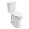 [204BB104.020] Edgemere® Two-Piece 1.28 gpf/4.8 Lpf Chair-Height Round-Front 10 in. Rough Toilet Less Seat - White