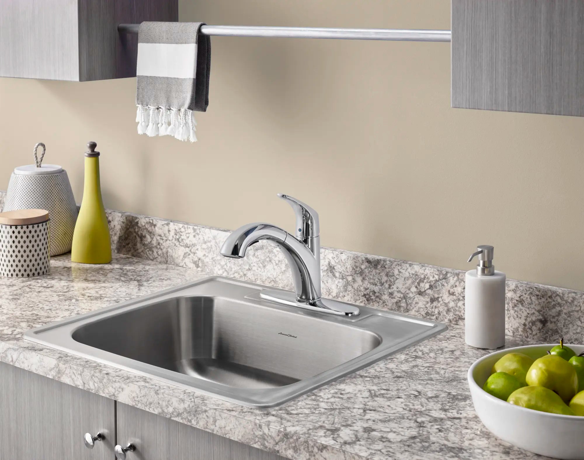 Colony® 25 x 22-Inch Stainless Steel 4-Hole Topmount Single-Bowl Kitchen Sink // STAINLESS STEEL // 48783_20SB8252284S075_0_CDNwebp.webp