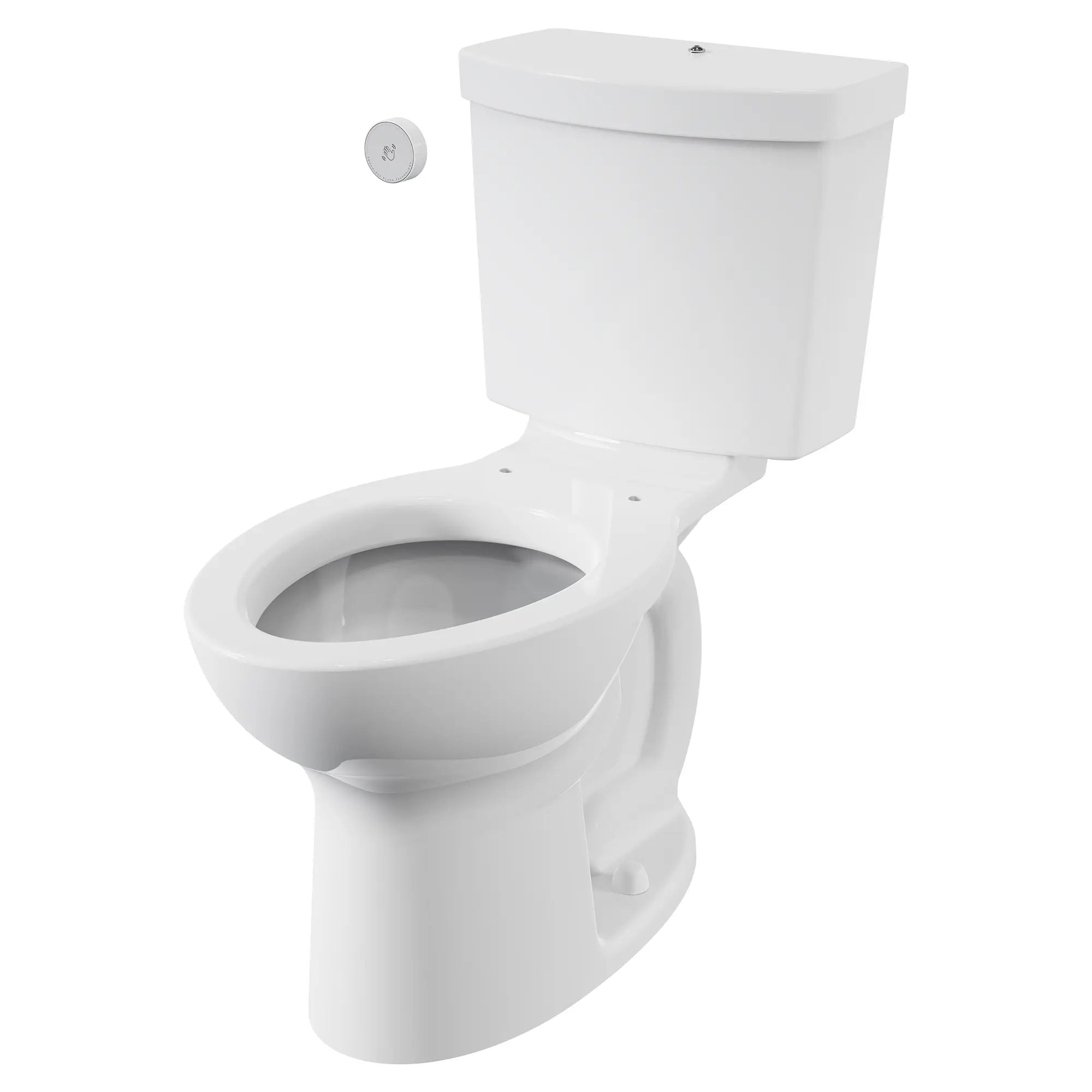 Cadet® Touchless Chair Height Elongated Toilet with Locking Device - Less Seat // WHITE // 49012_215AA769020_2_0_CDNwebp.webp