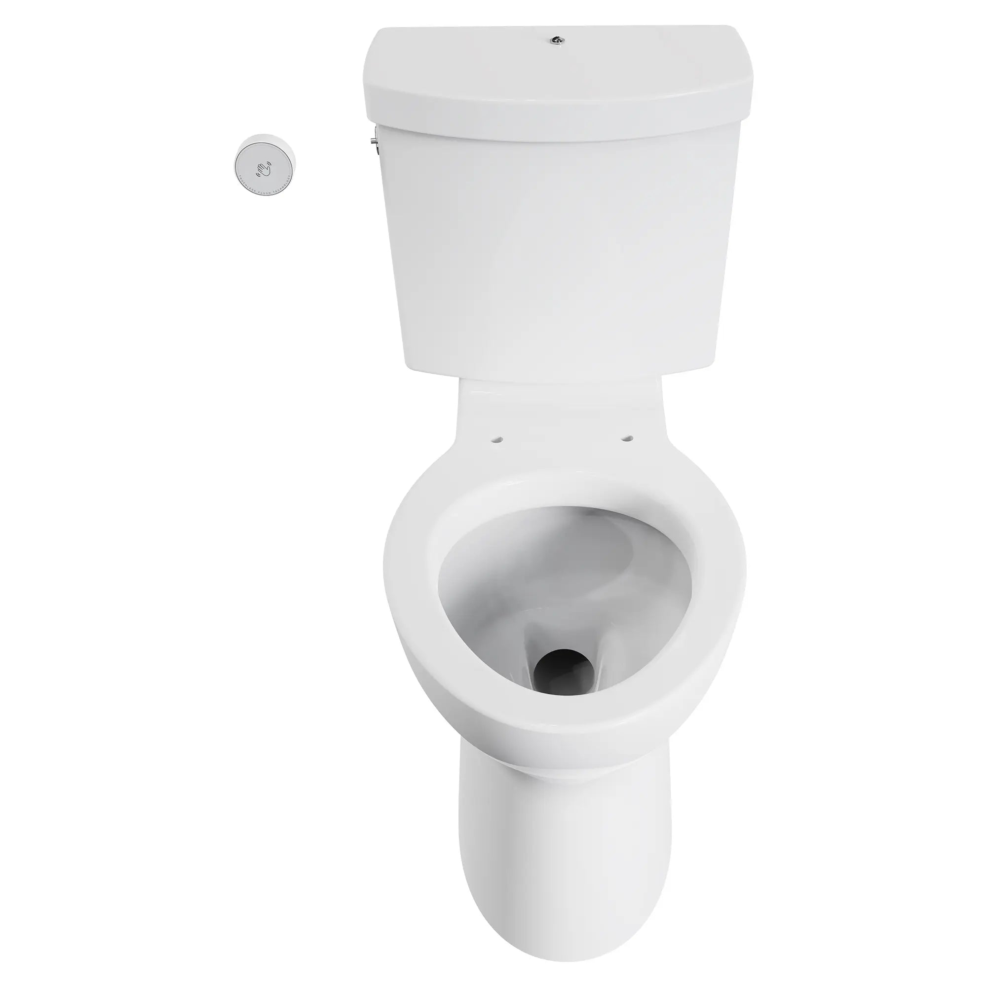 Cadet® Touchless Chair Height Elongated Toilet with Locking Device - Less Seat // WHITE // 49013_215AA769020_3_0_CDNwebp.webp