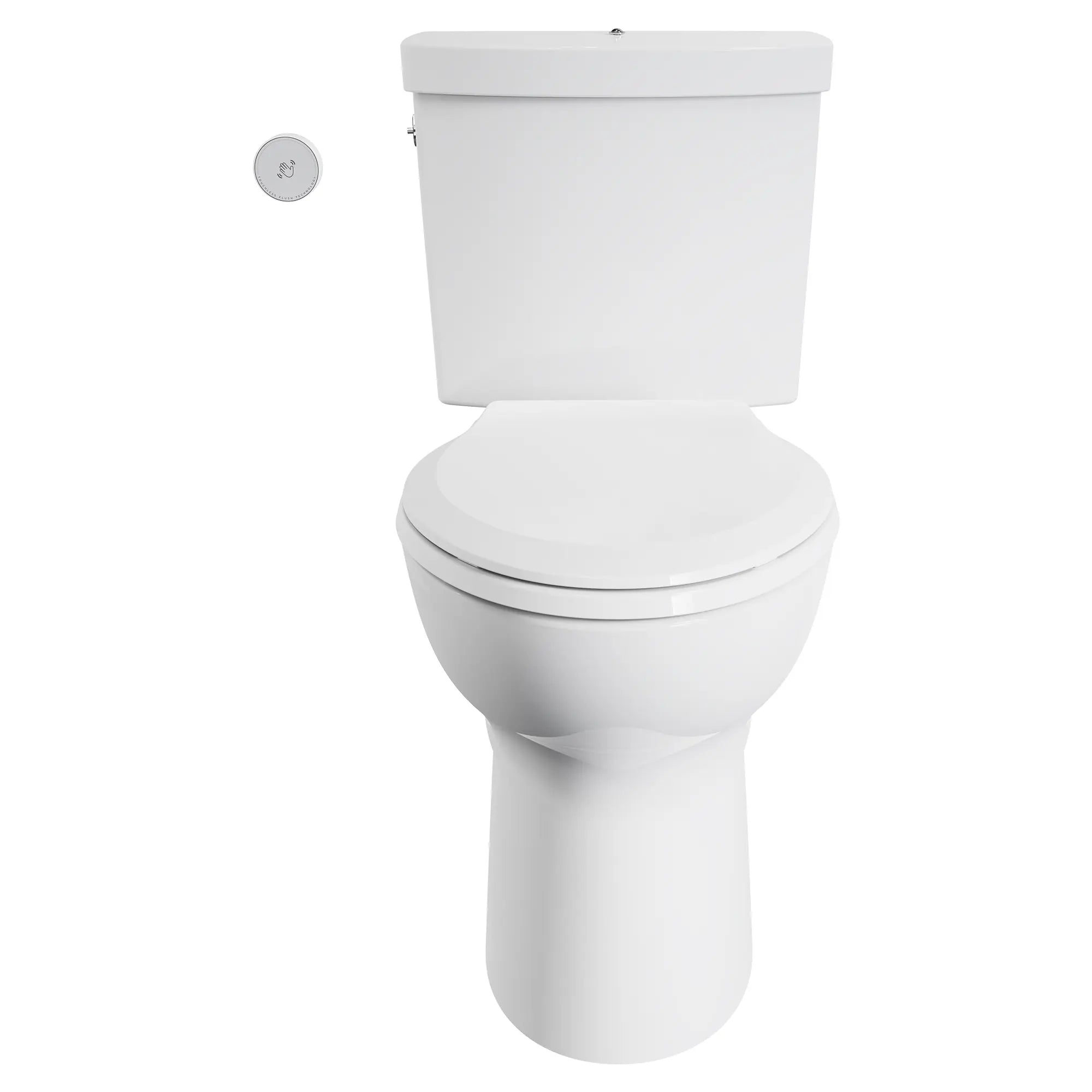 Cadet® Touchless Chair Height Elongated Toilet with Locking Device - Less Seat // WHITE // 49017_215AA769020_5503A_1_0_CDNwebp.webp