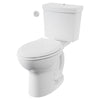 [215AA769.020] Cadet® Touchless Chair Height Elongated Toilet with Locking Device - Less Seat - White