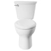 [215CA004.020] Cadet® PRO Two-Piece 1.6 gpf/6.0 Lpf Standard Height Elongated Toilet Less Seat - White