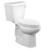 [221AA005.020] Colony® Two-Piece 1.6 gpf/6.0 Lpf Chair Height Elongated Right Hand Trip Lever Toilet Less Seat - White