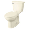 [231AA104.021] Champion 4 MAX 1.28 GPF/4.8 LPF Left Trip Lever 16-1/2-in. Elongated-Front Toilet - White