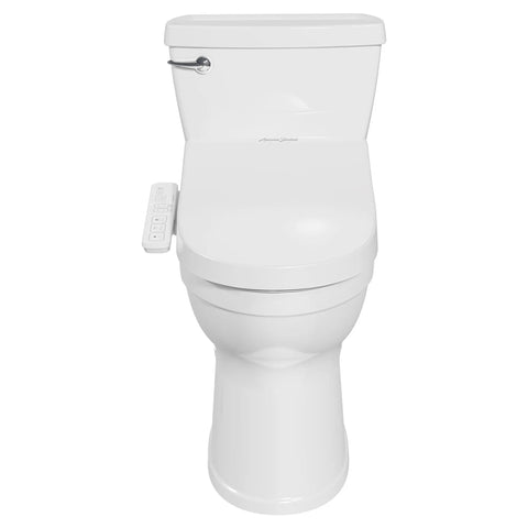 Advanced Clean 1.0 SpaLet Bidet Seat and Champion 4 Right Height Elongated 1.28 GPF Toilet Combo