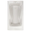 [2425L202.020] EverClean 60x32-Inch Integral Apron Deep Soak Bathtub with Left-Hand Outlet - White