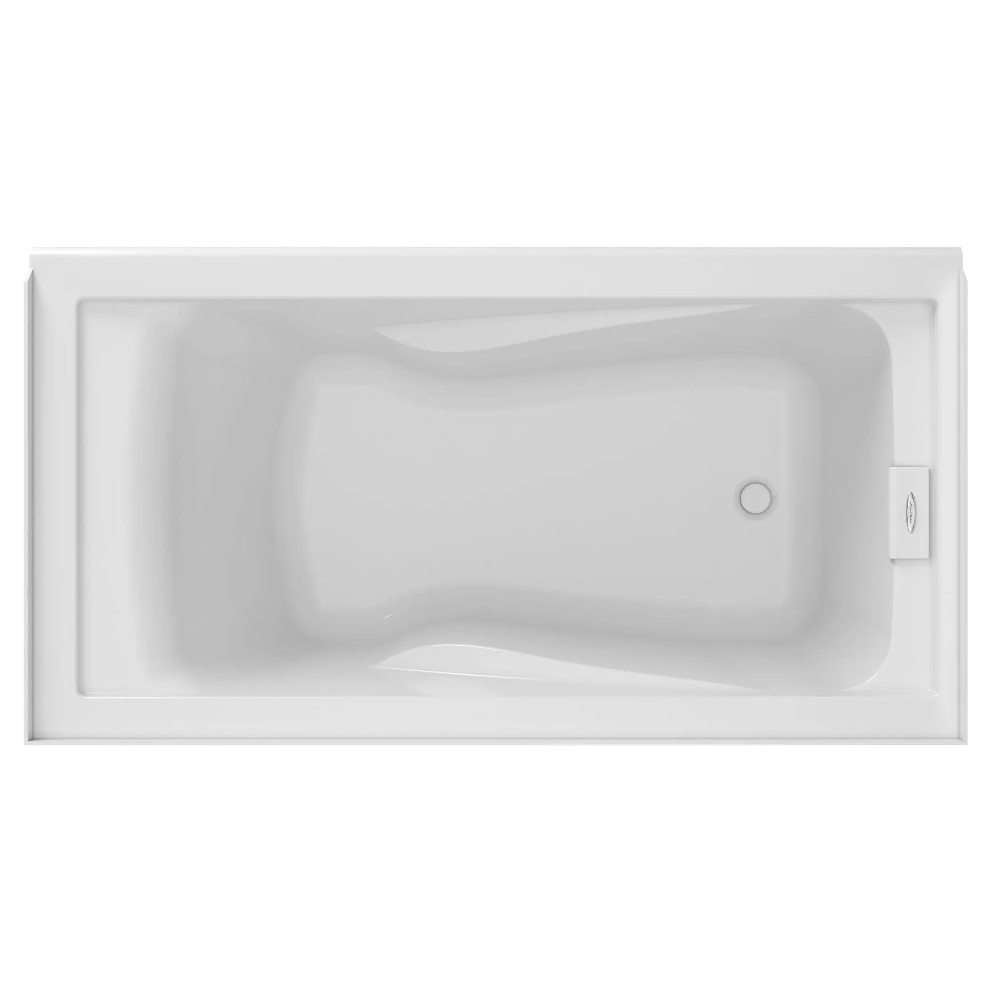 EverClean 60x32-Inch Integral Apron Deep Soak Bathtub with Left-Hand Outlet // LEFT / WHITE // 49922_2425l202020_3_0_CDNwebp.webp