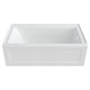 [2544102.020] Town Square® S 60 x 32-Inch Integral Apron Bathtub With Right-Hand Outlet - White