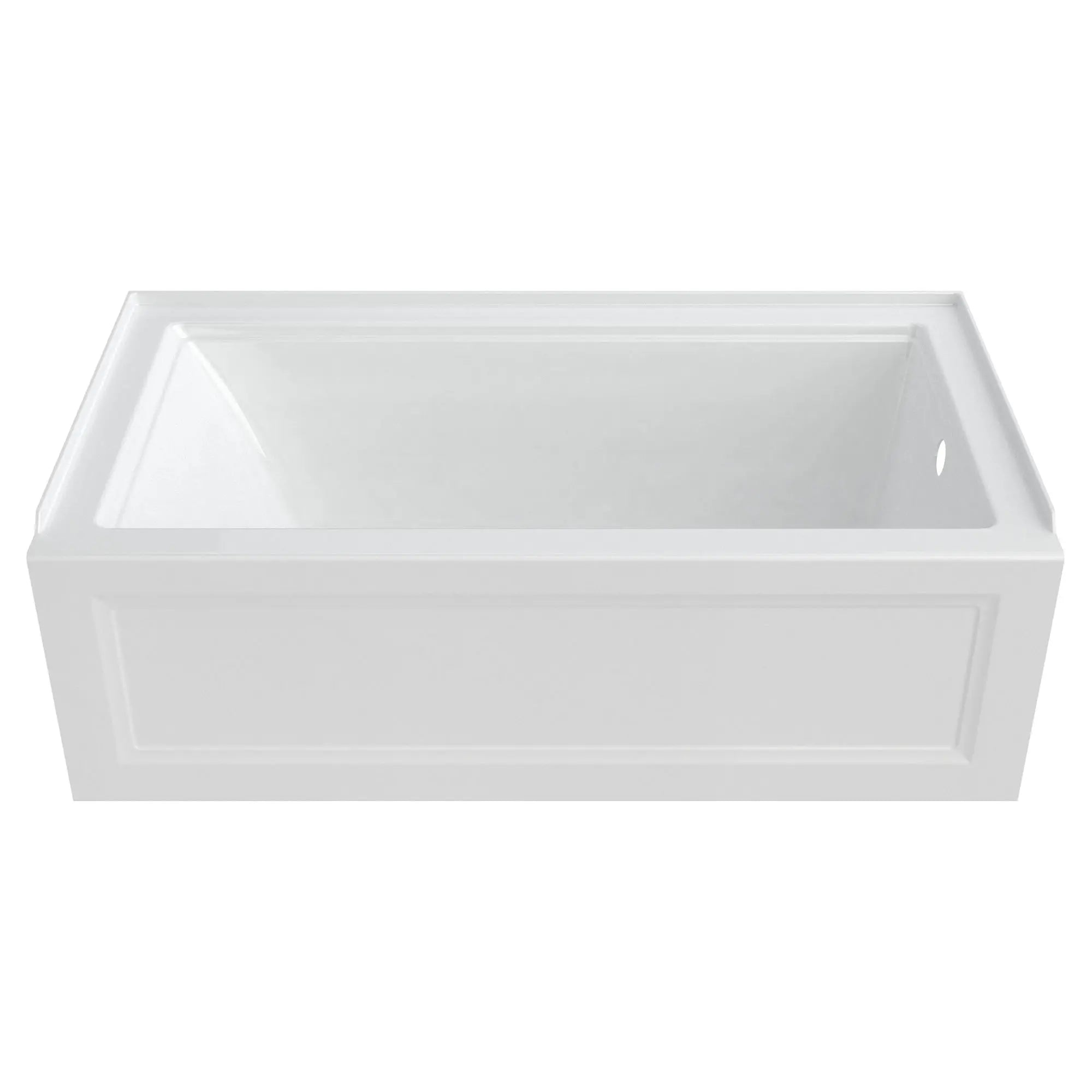 Town Square® S 60 x 32-Inch Integral Apron Bathtub With Right-Hand Outlet // 60 X 32 IN / RIGHT / WHITE // 50090_2544102020_lessdrain_0_CDNwebp.webp