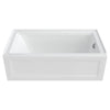 [2544102.020] Town Square® S 60 x 32-Inch Integral Apron Bathtub With Right-Hand Outlet - White
