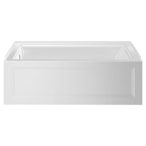 [2544202.020] Town Square® S 60 x 32-Inch Integral Apron Bathtub With Left-Hand Outlet - White