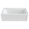 [2545102.020] Town Square® S 60 x 30-Inch Integral Apron Bathtub With Right-Hand Outlet - White