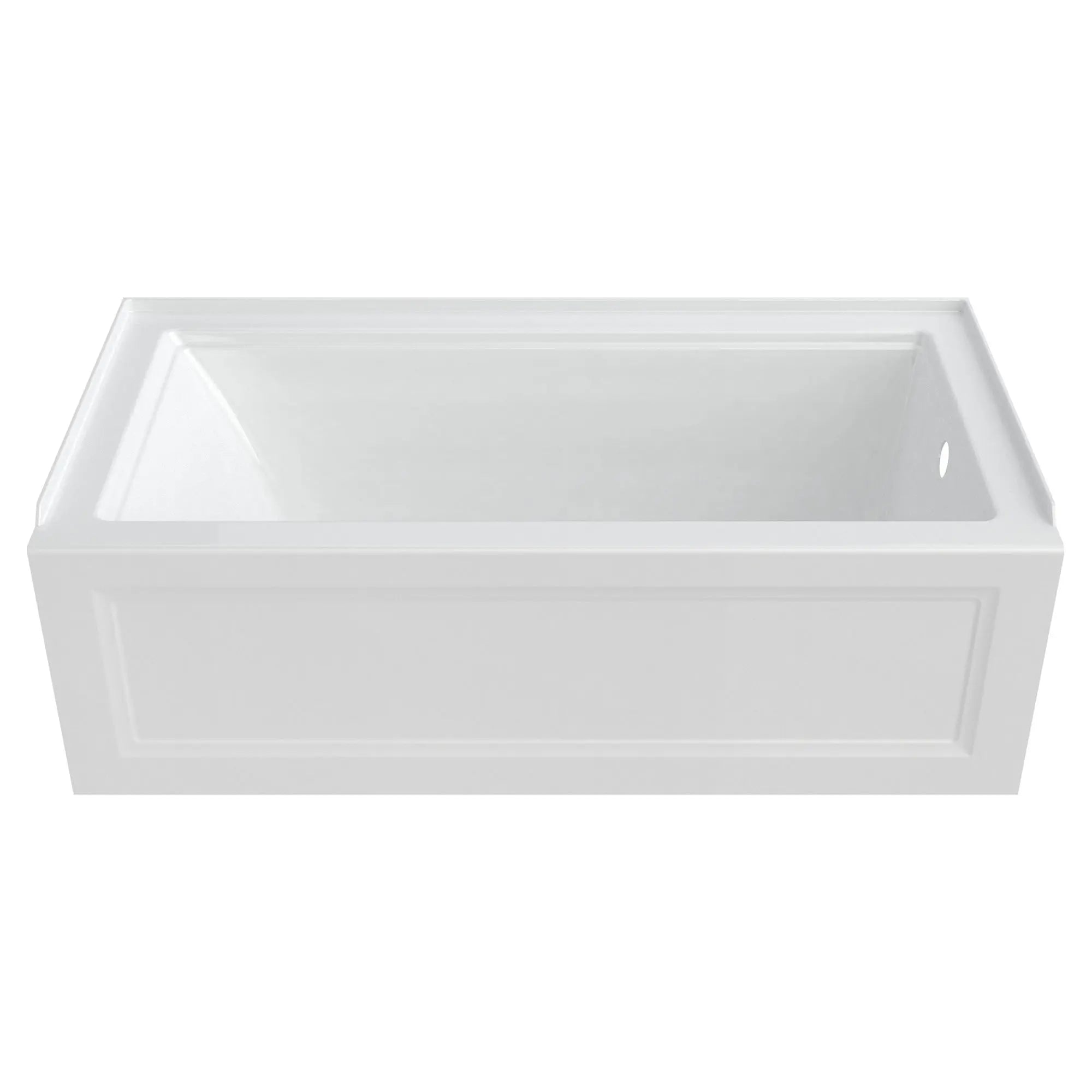Town Square® S 60 x 30-Inch Integral Apron Bathtub With Right-Hand Outlet // 60 X 30 IN / RIGHT / WHITE // 50148_2545102020_lessdrain_0_CDNwebp.webp