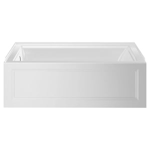 [2545202.020] Town Square® S 60 x 30-Inch Integral Apron Bathtub With Left-Hand Outlet - White