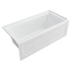 [2545202.020] Town Square® S 60 x 30-Inch Integral Apron Bathtub With Left-Hand Outlet - White