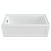 [2545202.020] Town Square® S 60 x 30-Inch Integral Apron Bathtub With Left-Hand Outlet - White