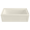 [2545202.222] Town Square® S 60 x 30-Inch Integral Apron Bathtub With Left-Hand Outlet - White