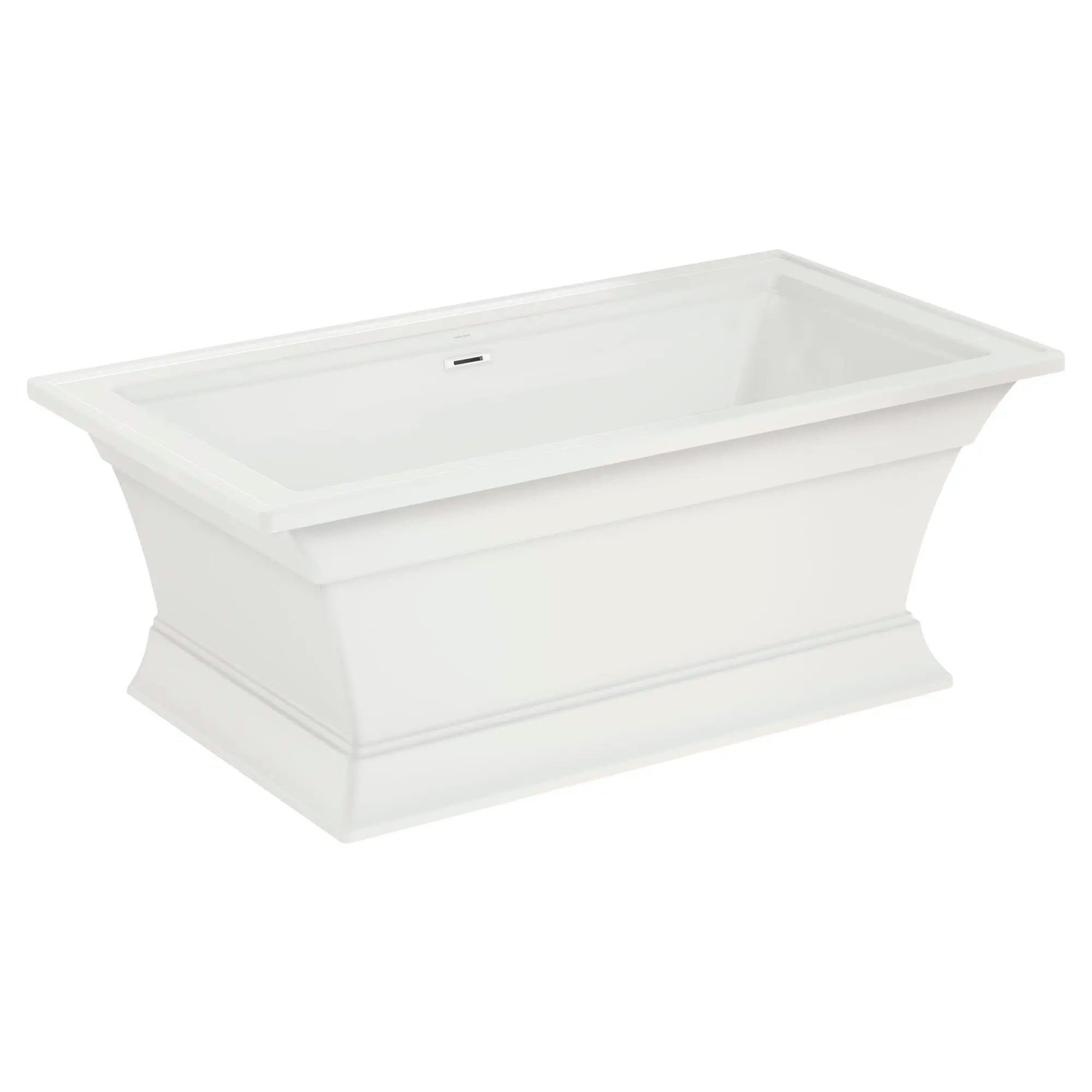 Town Square® S 68 x 36-Inch Freestanding Bathtub Center Drain With Integrated Overflow // WHITE // 50197_2546004020_1614305002_0_CDNwebp.webp