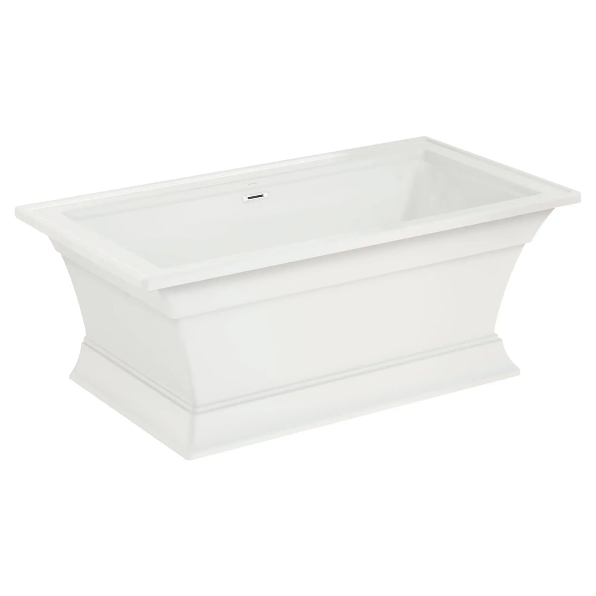 American Standard 1599.205.020 Deep Soak Max Drain – Top-Mount Overflow For 3-Inch Deeper Water, White