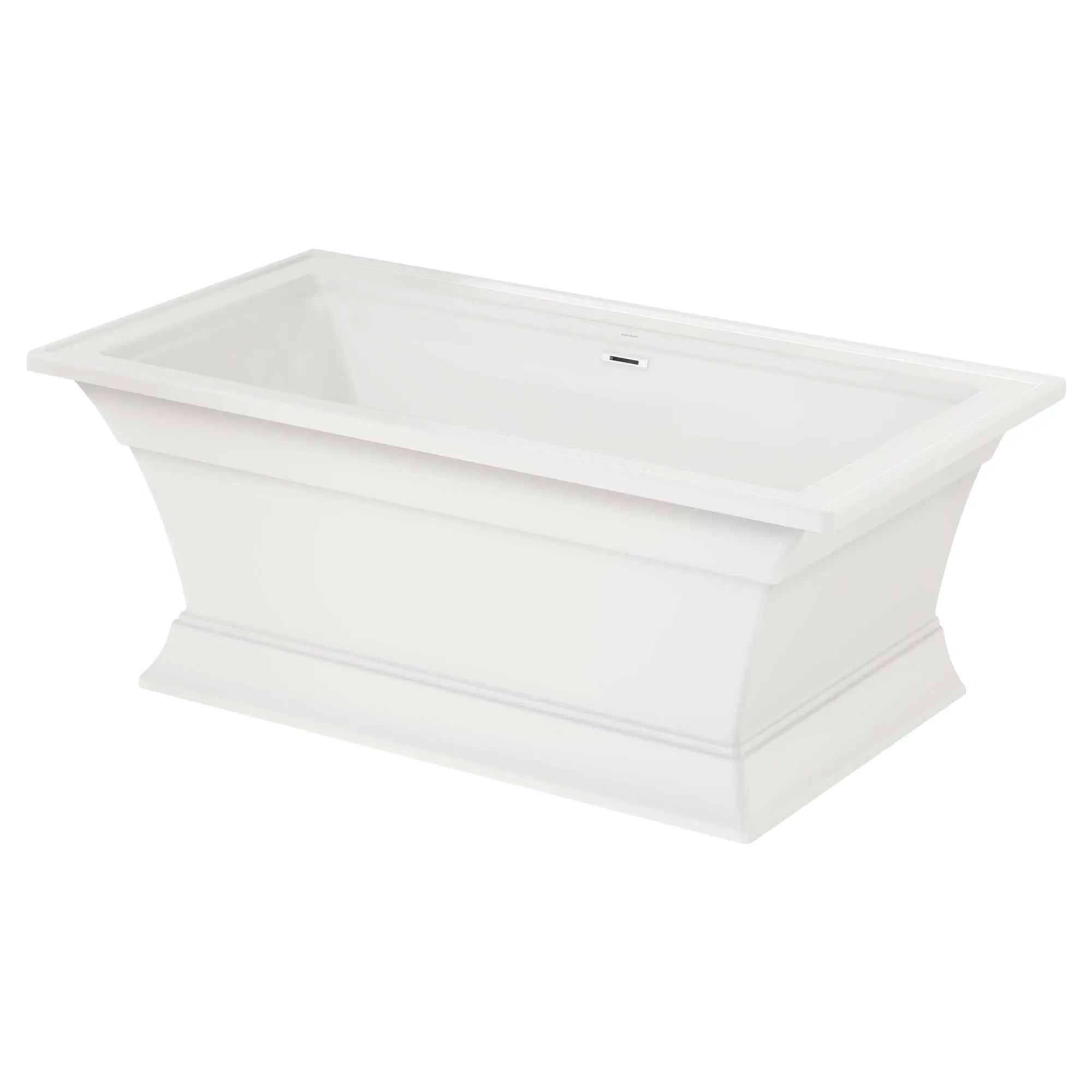 Town Square® S 68 x 36-Inch Freestanding Bathtub Center Drain With Integrated Overflow // WHITE // 50200_2546004020_1614305002_1_0_CDNwebp.webp