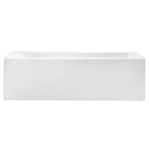 [2574102.020] Studio® 60 x 32-Inch Integral Apron Bathtub Above Floor Rough With Right-Hand Outlet - White