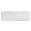 [2574202.020] Studio® 60 x 32-Inch Integral Apron Bathtub Above Floor Rough With Left-Hand Outlet - White
