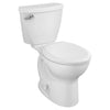 [270BB101.020] Cadet 3 1.28 GPF/4.8 LPF Left Trip Lever Chair Height Round-Front 10-in. Rough-In Toilet - White