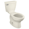 [270CB101.222] Cadet 3 1.28 GPF/4.8 LPF Left Trip Lever 15-in. Elongated-Front 10-in Rough-In Toilet - White