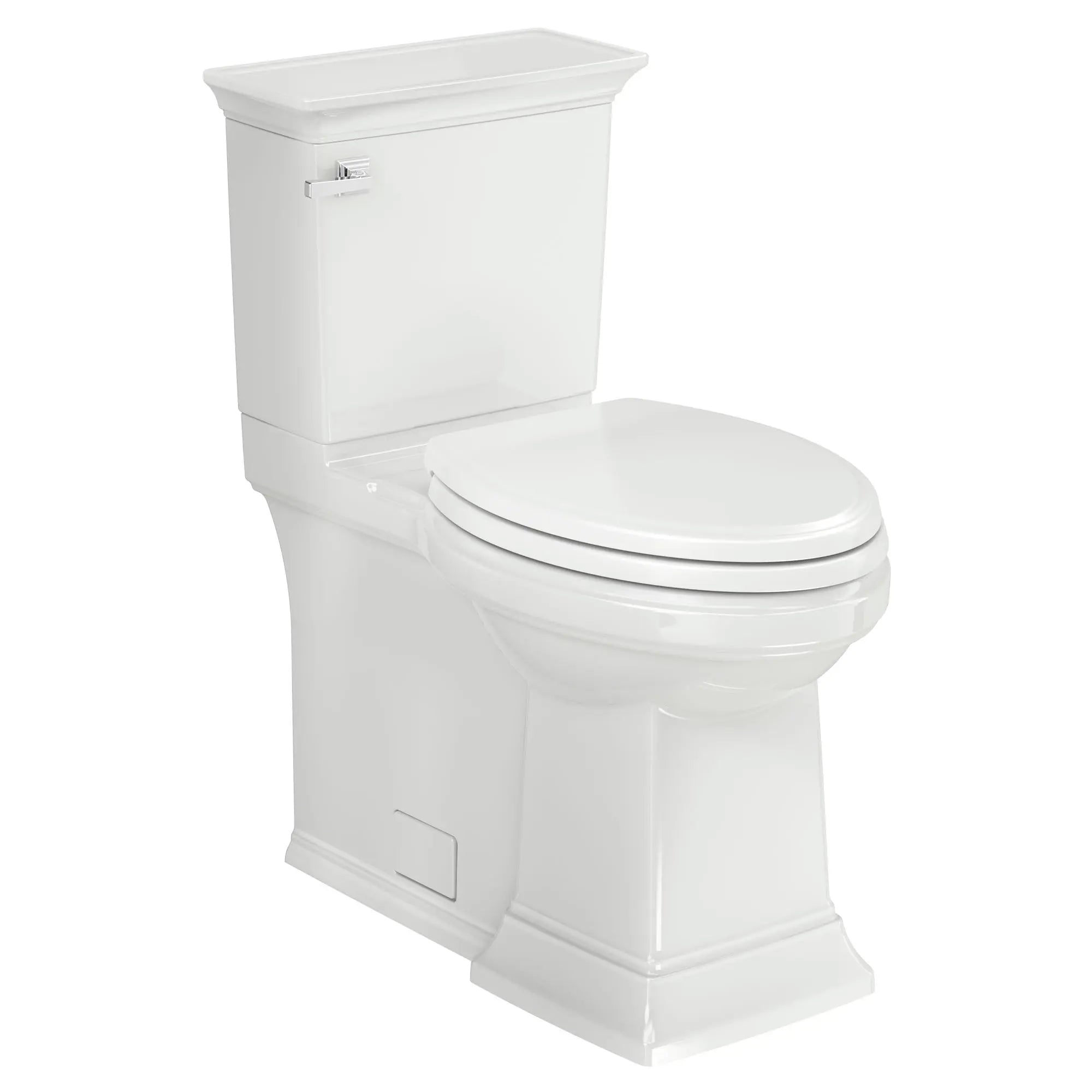 [281AA104.020] Town Square® S Skirted Two-Piece 1.28 gpf/4.8 Lpf Chair Height Elongated Toilet With Seat - White