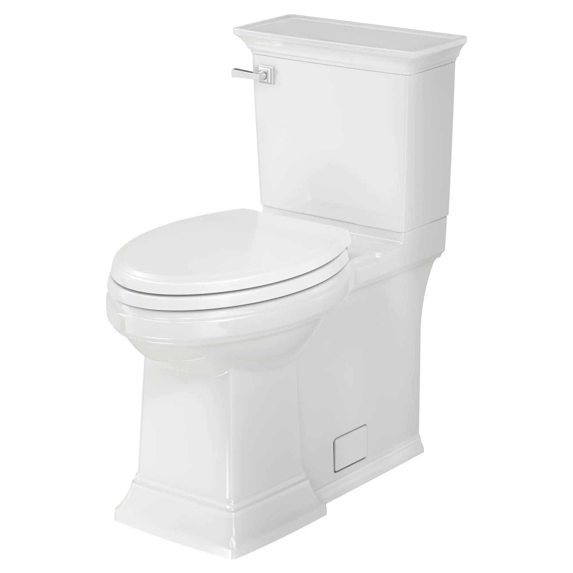 Town Square® S Skirted Two-Piece 1.28 gpf/4.8 Lpf Chair Height Elongated Toilet With Seat // WHITE // 51874_281AA104020_1_0_CDNwebp.webp