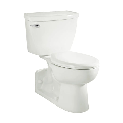 Yorkville® Two-Piece Pressure Assist 1.6 gpf/6.0 Lpf Chair Height Back Outlet Elongated EverClean® Toilet