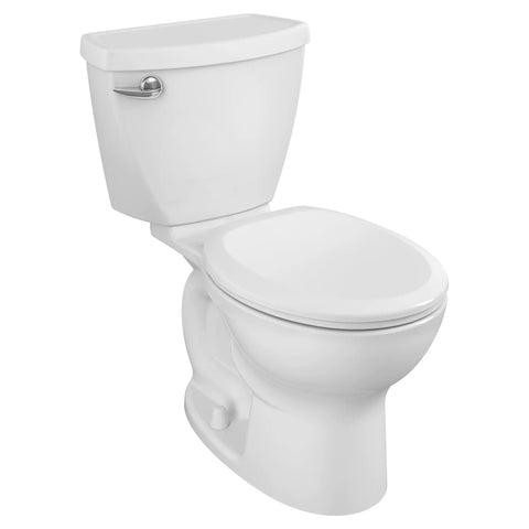 Cadet 3 1.28 GPF/4.8 LPF Left Trip Lever 15-in. Round-Front Easy Installation Toilet with Slow Close Seat