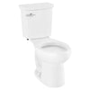 [2886204.020] H2Option® ADA Two-Piece Dual Flush 1.28 gpf/4.8 Lpf and 0.92 gpf/3.5 Lpf Chair Height Elongated Toilet Less Seat - White