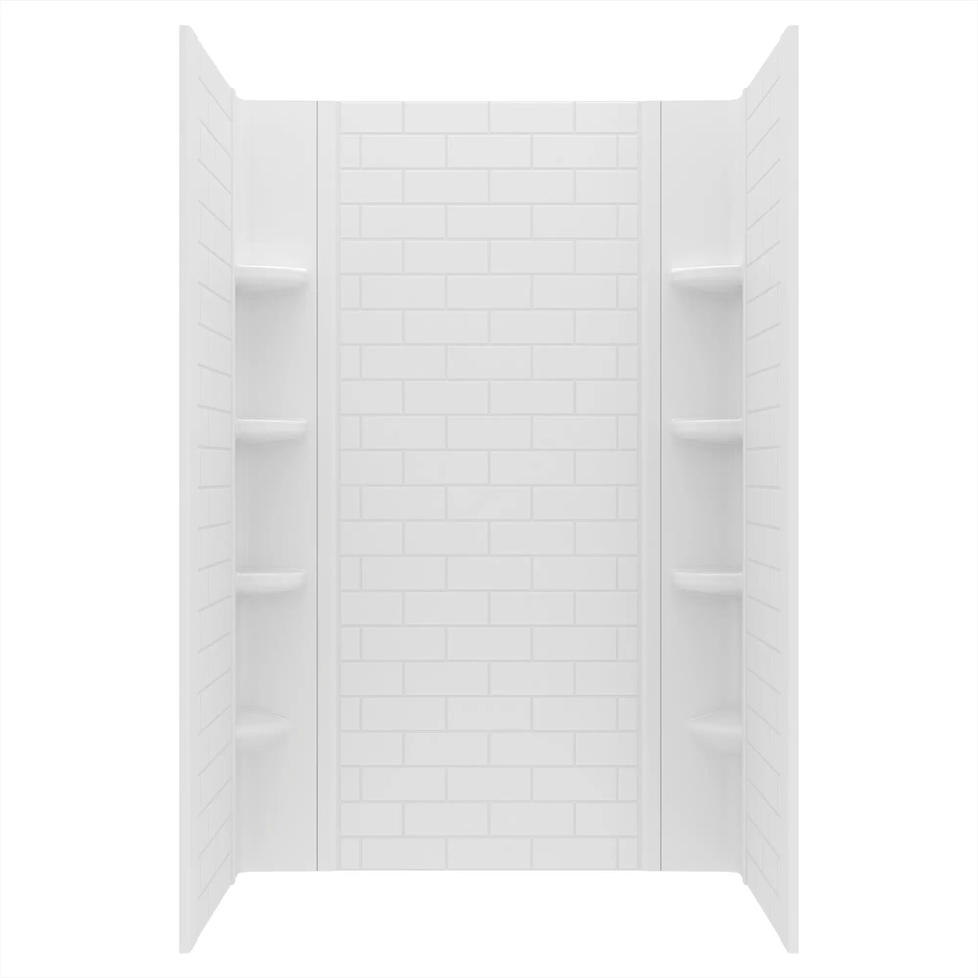 Elevate 48x72-inch Subway Pattern 3-Piece Shower Surround // ARCTIC // 52690_2947SWT48_0_CDNwebp.webp