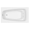 [2949LC.020] Mainstream 60in x 32in 6-Jet Drop-In Whirlpool Tub - White