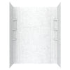 [2968SWT60.252] Ovation 60 x 30-Inch Shower Wall Set - Silver Celestial