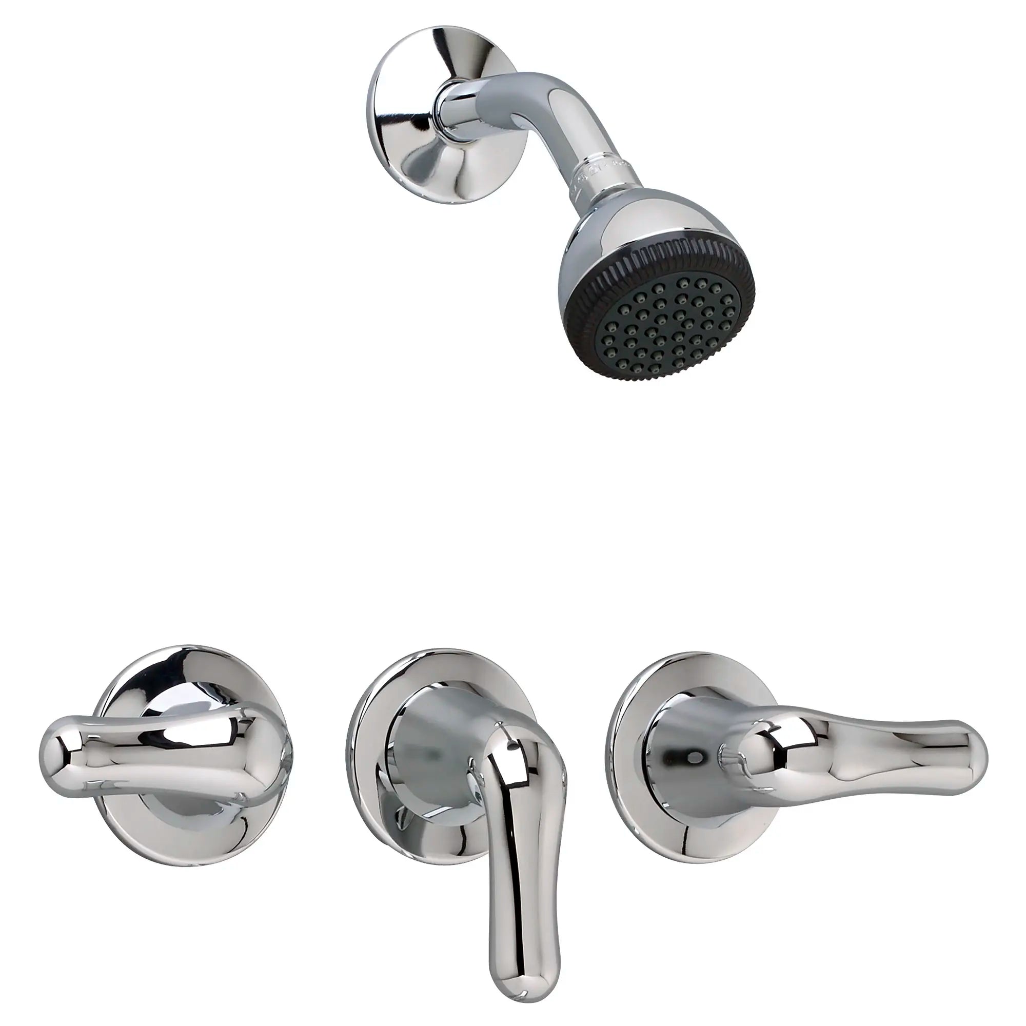 Colony® Soft 2.5 gpm/9.5 L/min 2-Handle Shower Valve and Trim Kit With Lever Handles // POLISHED CHROME // 54007_3375.501.002_0_CDNwebp.webp