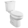 [3380216ST.020] Cadet 3 Siphonic 1.6 GPF/6.0 LPF 1.0 GPF/3.8 LPF Dual Flush Chair Height Elongated-Front Toilet with Slow Close Seat - White