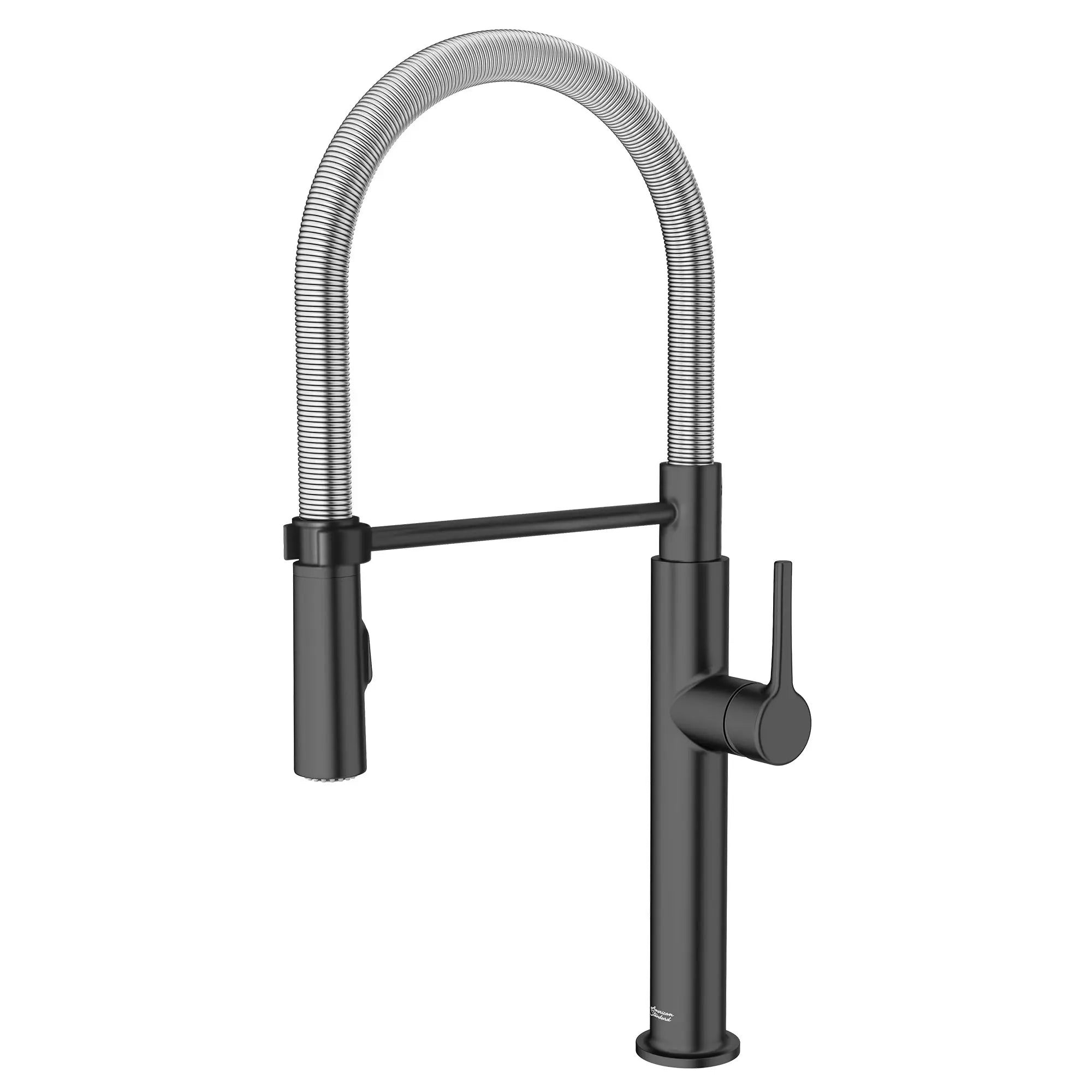 Studio® S Semi-Pro Pull-Down Dual Spray Kitchen Faucet With Spring Spout // MATTE BLACK // 56567_4803350243_2_0_CDNwebp.webp