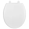 [5025B65G.020] Telescoping Slow-Close & Easy Lift-Off Round Front Toilet Seat - White
