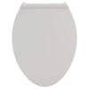 [5055A60CH.020] Fluent Slow-Close & Easy Lift-Off Elongated Toilet Seat - White