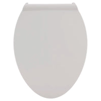 [5055A60CH.020] Fluent Slow-Close & Easy Lift-Off Elongated Toilet Seat - White
