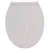 [5055B60CH.020] Fluent Slow-Close & Easy Lift-Off Round Front Toilet Seat - White