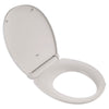 [5055B60CH.020] Fluent Slow-Close & Easy Lift-Off Round Front Toilet Seat - White